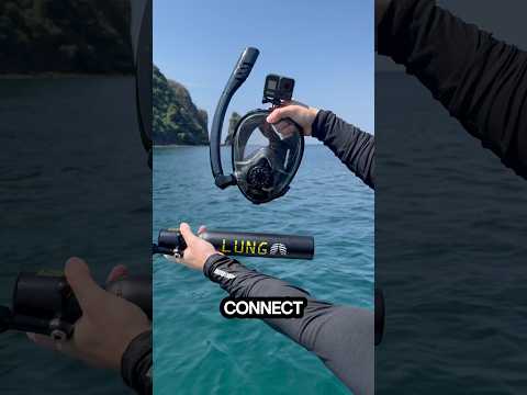 Aquaman mode 🔱 #fyp #snorkelling #water #underwater #diving #freediving #scuba #miniscubatank