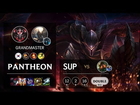 Pantheon Support vs Nautilus - KR Grandmaster Patch 10.10