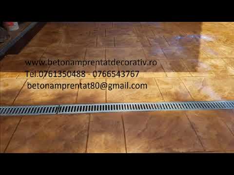 Beton Amprentat Poienarii-Rali -Prahova Tel.0761350488 -0766543767