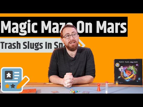 Magic Maze On Mars Review - Real Time Resentment...I Mean Cooperation