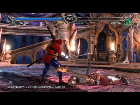 Soul Calibur 5 Alexander vs Yoshimitsu