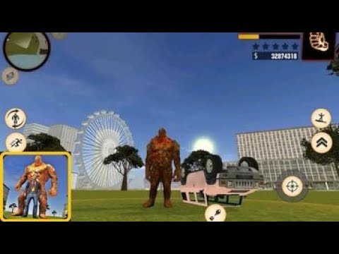 Superhero Hulk Stone Giant Android Gameplay