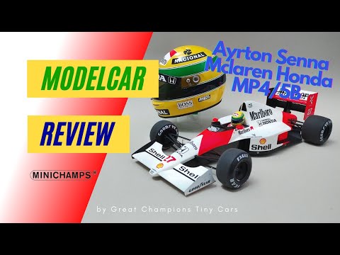 Thumbnail for REVIEW Big boy Minichamps 1:12 modelcar! Ayrton Senna Mclaren Honda MP4/5B F1 World Champion 1990 by McLaren MP4/5