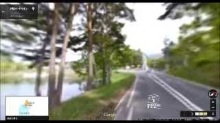 preview picture of video 'Google ｽﾄﾘｰﾄﾋﾞｭｰ 戸隠への高原ドライブ　Street View to Togakushi  (Chants d'Auvergne)'
