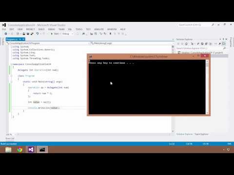 Advanced C#: 07 Anonymous Methods and Lambda Expressions