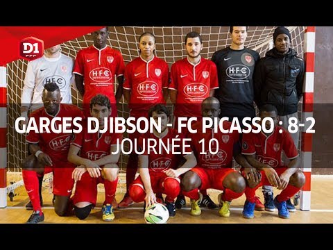 J10 : Garges Djibson - FC Picasso (8-2), le résumé