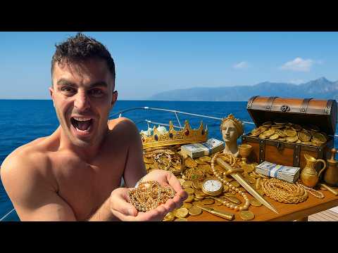 DENİZİN ALTINDAN DEFİNE TOPLADIM!!