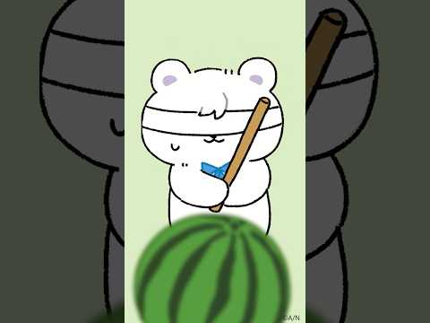 【アニメ】すいかわり #さんくま #anime #にじさんじ #ショートアニメ