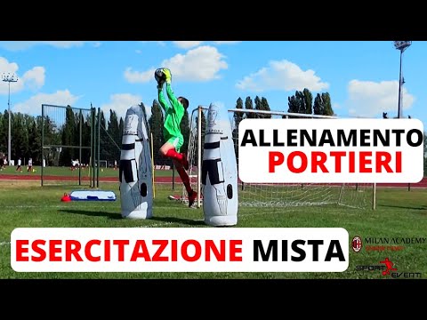 ESERCITAZIONI VARIE PER ALLENAMENTO PORTIERI U12 - GOALKEEPER TRAINING -