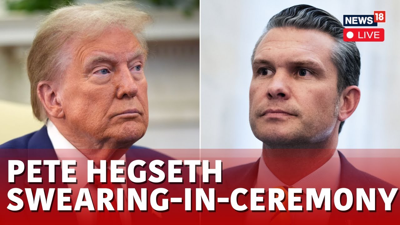 Pete Hegseth LIVE | Donald Trump's Defense Pick Pete Hegseth Advances Takes Oath LIVE | N18G