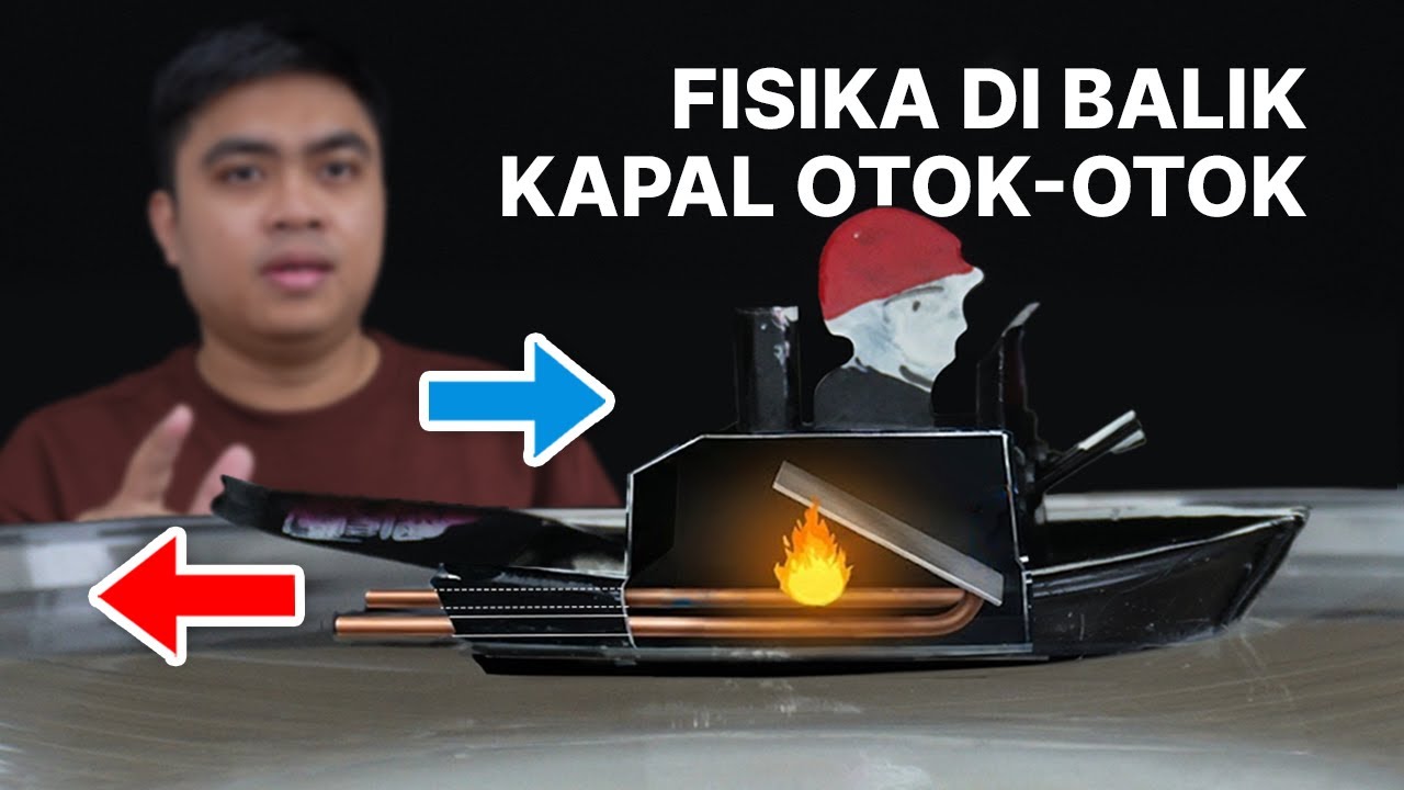 Mainan Jadul Kapal Otok-otok Ini Sangat Membingungkan