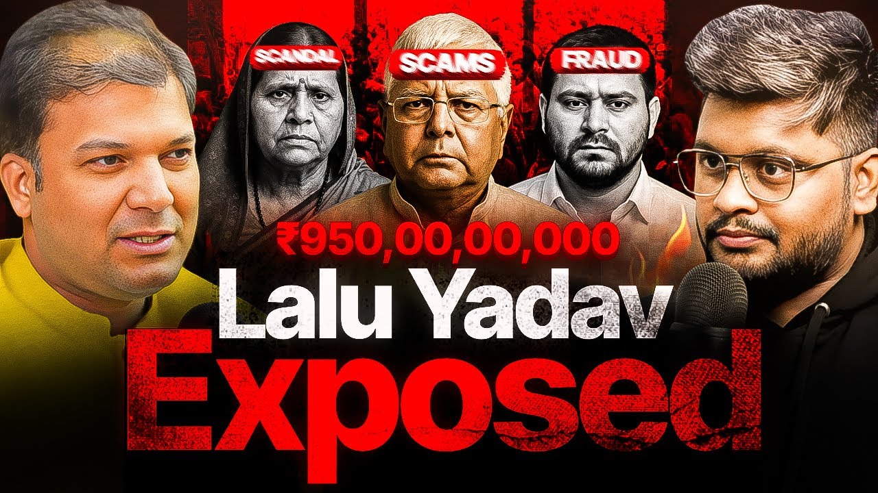 Lalu Prasad Yadav EXPOSED: Criminal Family, Naxalism, Caste Politics | w/ Mrityunjay Sharma TAMS 96