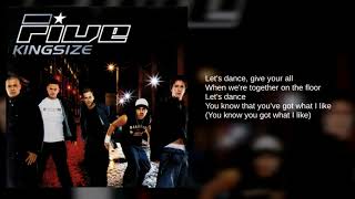 Five: 01. Let&#39;s Dance (Lyrics)