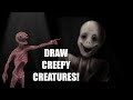 How To Draw Creepy Creatures Tutorial Darian Quilloy