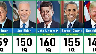 👨‍⚕️Smartest US President of All Time|US Presidents By IQ🧠|@list_data @WatchDataVerified