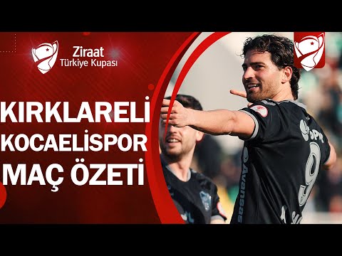 SK Kirklarelispor Kırklareli 1-3 Kocaelispor ...