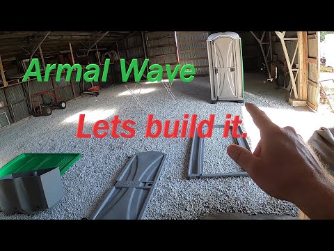 Assembling an Armal Wave Portapotty