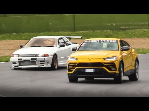 Historic Minardi Day's Track Day Sessions: Huayra BC, Urus, Stelvio Quadrifoglio, Skyline R32 GT-R