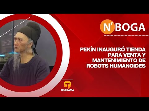 Pekín inauguró tienda para venta y mantenimiento de robots humanoides