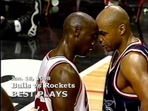 January 18, 1998 Bulls vs Rockets highights