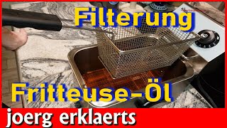 Frittier-öl einfach wieder verwenden durch Filterung, ganz einfach Tutorial No. 314