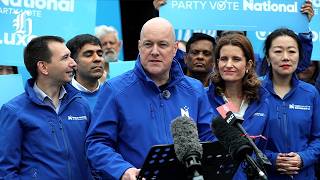 National Party campaign bus launch