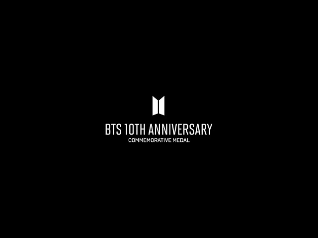 방탄소년단 데뷔 10주년 기념메달 2차 출시  BTS 10th Anniversary Commemorative Medal(2nd)