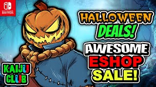 SPOOKY DEALS! AWESOME Nintendo Switch EShop Sales AVAILABLE NOW! Halloween Sale!