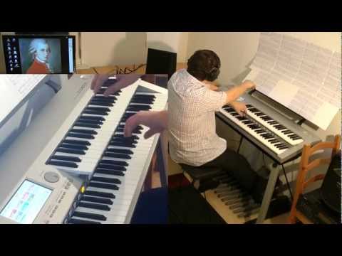 "Symphony No. 40 K.550" - performed by Marco Cerbella - W.A. Mozart (D-Deck, Electone)