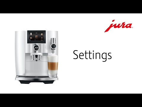 JURA J8 - Settings
