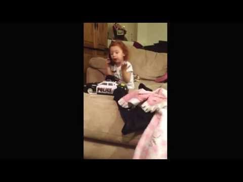 💕3 year old arguing on the phone | I cant understand you!