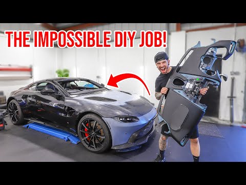 REBUILDING A WRECKED 2019 ASTON MARTIN VANTAGE | PT5