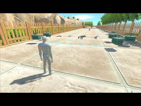 FPS Death Climb with All Weapons - Animal Revolt Battle Simulator