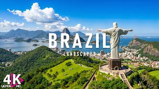 Brazil 4K - Iguazu Falls, Powerful Waters & Cinematic Serenity | Relaxing Music