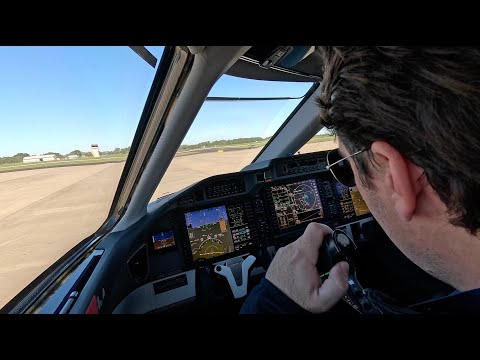Pilatus PC-24 | KROG - KSAT Quervo Arrival | Full Flight Single Pilot