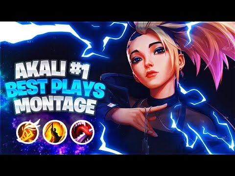 Akali Montage #1 League of Legends Best Akali Plays 2020