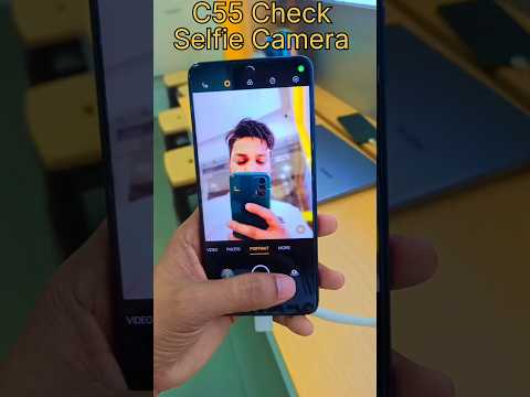 C55 Check 8Mp Selfie Camera 🤳#realme #android #shorts #short