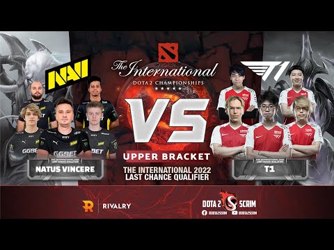 Natus Vincere vs T1 - The International 2022: Last Chance Qualifier - Playoffs - Upper Bracket - BO3