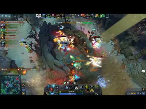 Liquid.MATUMBAMAN gets a double kill! MATUMBAMAN playing NecrophosTeam Secret vs Team Liquid at The