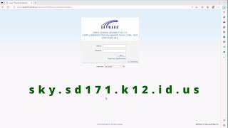 How to: Skyward Login