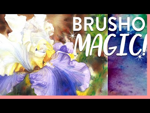 Brusho by Colourcraft REVIEW - Trying Watercolor Pigment Crystals for the First Time!