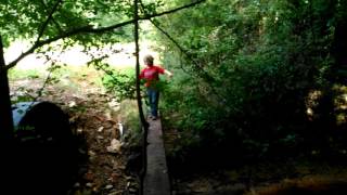 Finding a man-made bridge by a tunnel