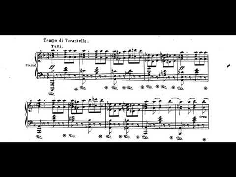 Gottschalk — Grand Tarantella in D Minor (Op.67) (Wang)