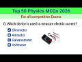 Physics Mcq 2025 Physics Mcq Physics Mcq For Competitive Exam Neet Physics Mcq