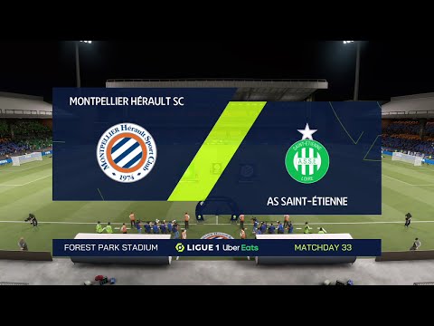 ⚽ Montpellier vs Saint Etienne ⚽ | Ligue 1 (02/05/2021) | Fifa 21