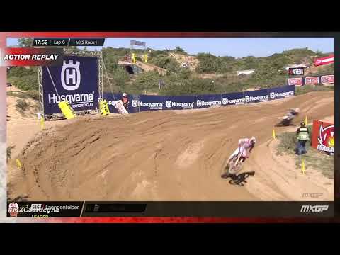De Wolf vs Geerts | MX2 Race 1 | MXGP of Sardegna