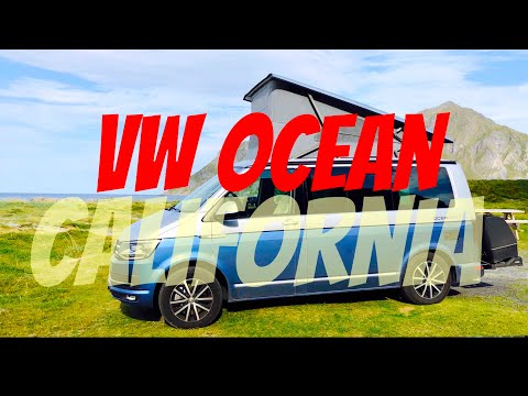 Interior of the Awesome VW T6 California Ocean 2019 camper