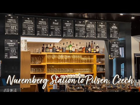 [4K Europe Drive] Nuremberg Station to Pilsen, Czech