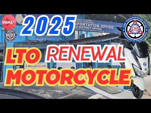 2025 MOTORCYCLE REGISTRATION RENEWAL | Mas NAGMURA?! | STEP by STEP PROCESS with TOTAL COST