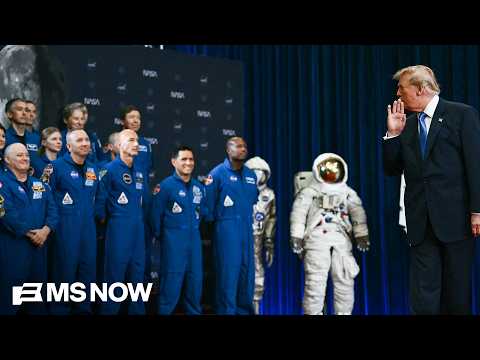 LIVE: Trump awards Congressional Space Medal of Honor to NASA Artemis II crew